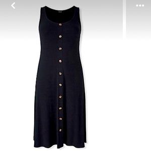 Mod ref button up dress